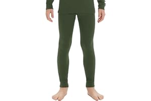 Iguana Unisex Kids 100% Merino Wool Base Layer Pants Thermal Underwear Bottom for Girls and Boys