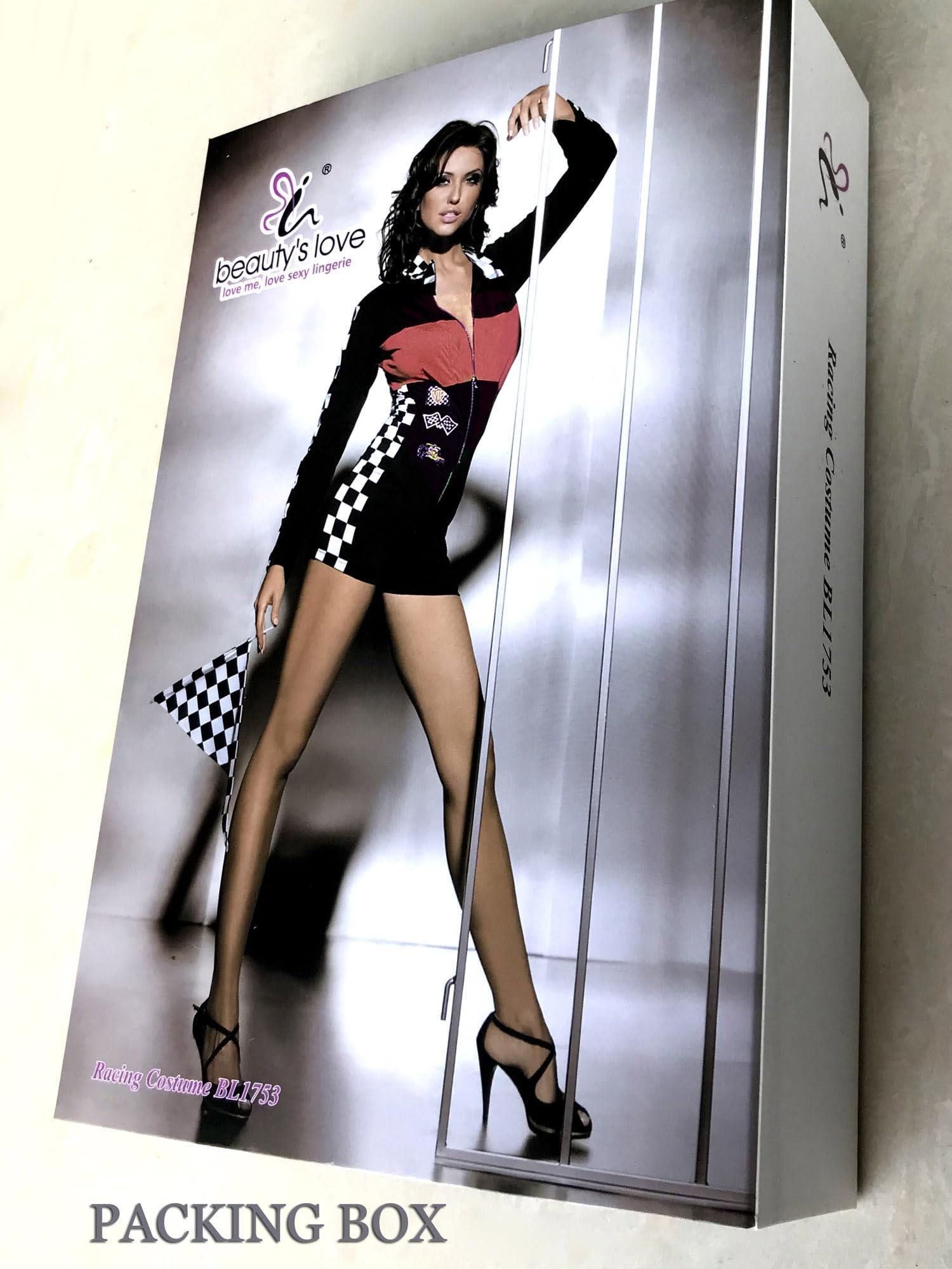 Beauty's Love Speed Race Car Driver Halloween Costume Jumper for women racer