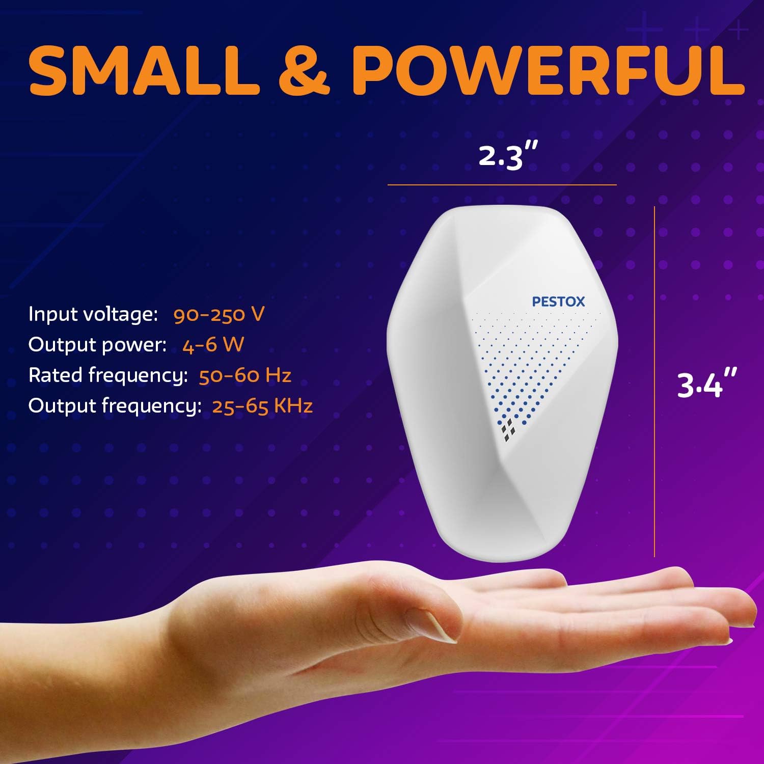 Ultrasonic Pest Repeller Plug in - 2020 New - Outdoor/Indoor Electronic Pest Repellent - 2 Pack - Get Rid of Rat Mouse Squirrel Bug Bee Cockroach Fly Spider Mosquito - Safe for Pet : Garden & Outdoor