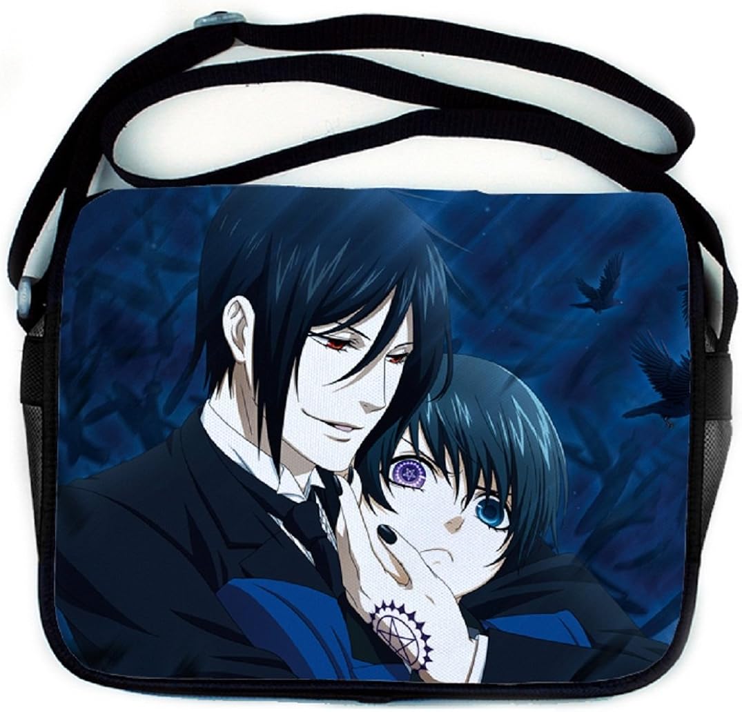 Anime Kuroshitsuji Black Butler Sebastian Ciel Messenger Laptop