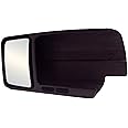 CIPA 11800 Custom Towing Mirror - Ford, Pair, black & silver, 18 inch