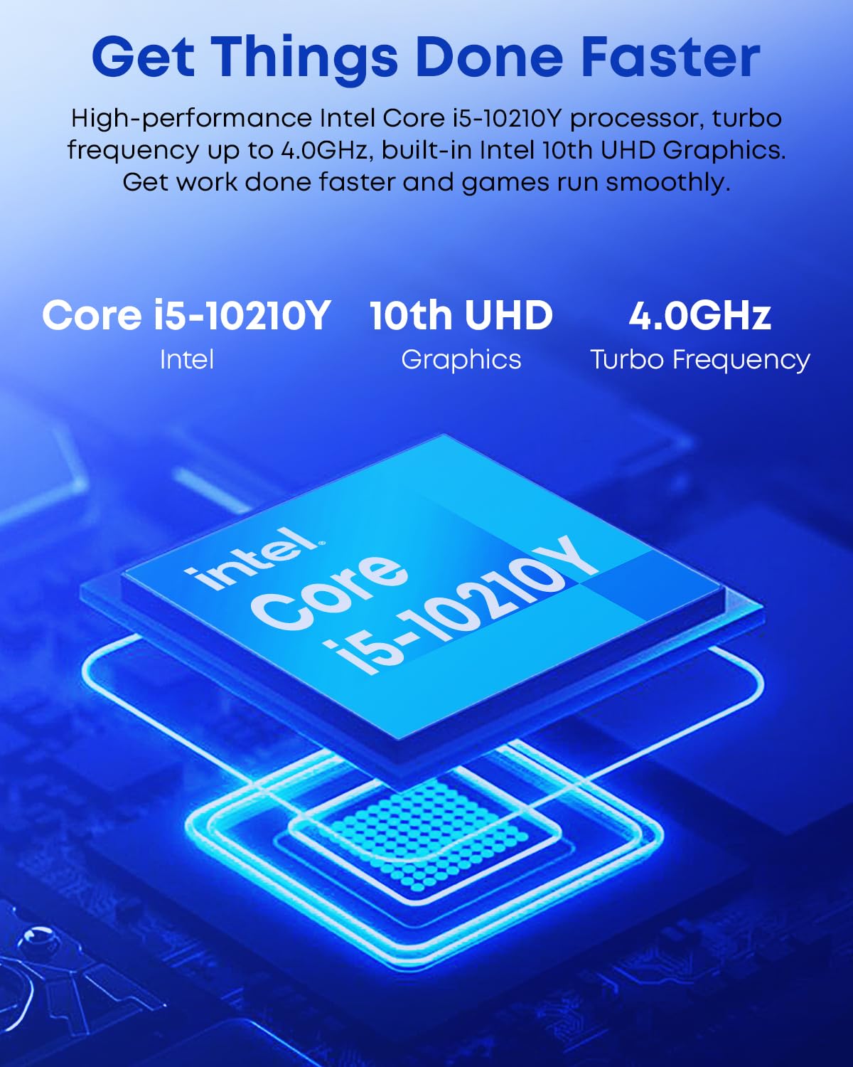 CHUWI UBook X Windows Tablet 12'', 512GB SSD 12GB RAM, Intel Core i5-10210Y, Windows 11 Tablet Touchscreen, 1TB SSD Expend, 2160x1440 IPS, 2.4G/5G WiFi, Dual Camera, 5000mAh, HDMI,BT 5.0