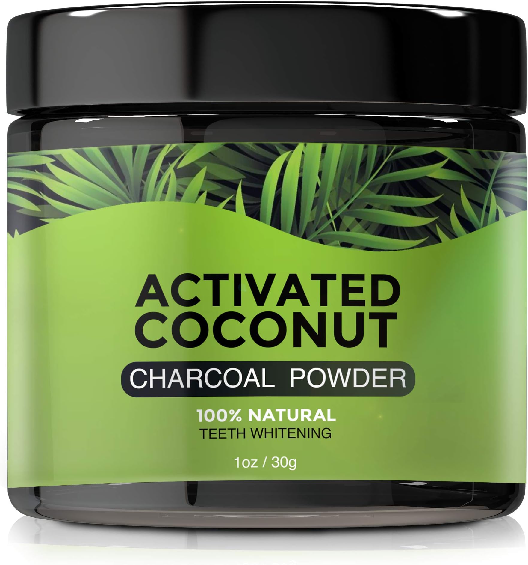 Activated Coconut Charcoal Powder Teeth Whitening