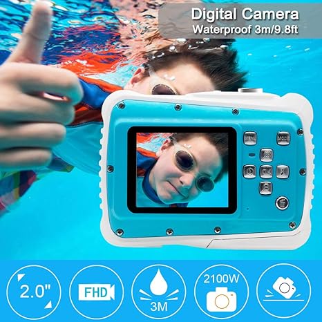 Appareil Photo Pour Enfants Camera Sous Marine Pour Enfants 21mp
