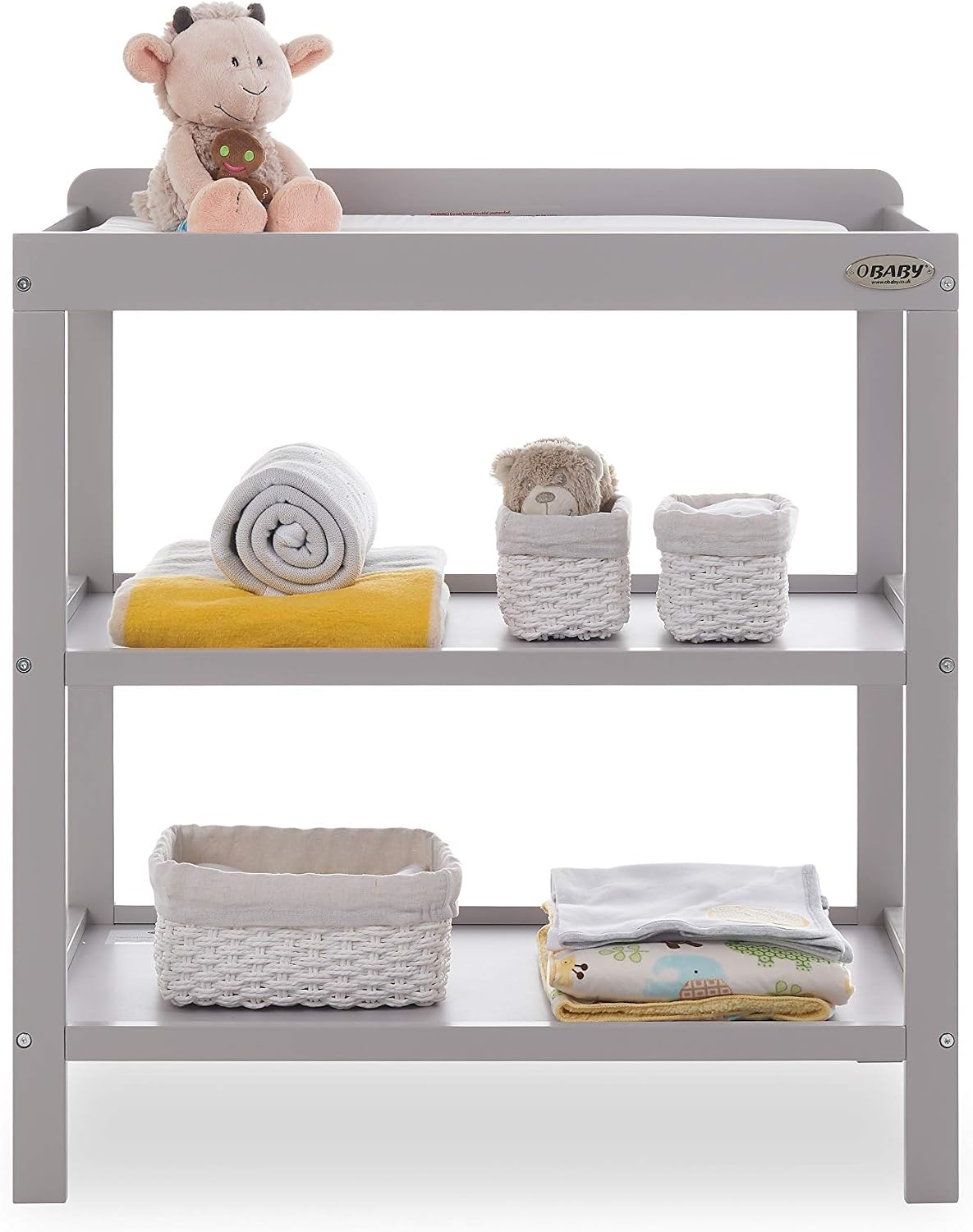 Obaby Open Changing Unit - Warm Grey - Image 3