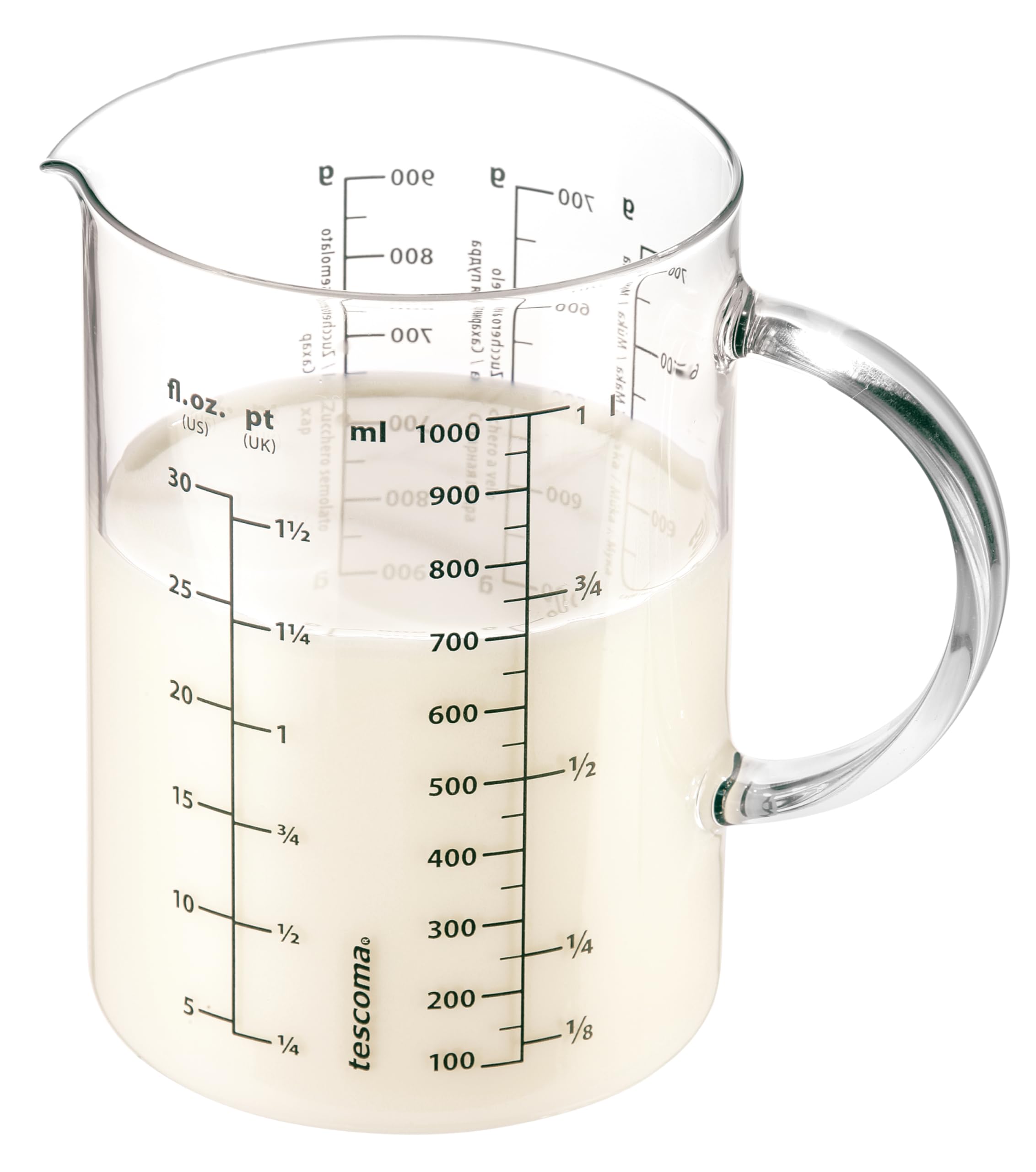 Tescoma 630434 Delicia 1.0 Liter Glass Measuring Vessel