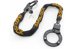 Scooter Lock, Heavy Duty Electric Scooter Locks 91.5cm (36") Anti Theft, Chain Lock with 3 Keys, Scooter Accessories for E Sc