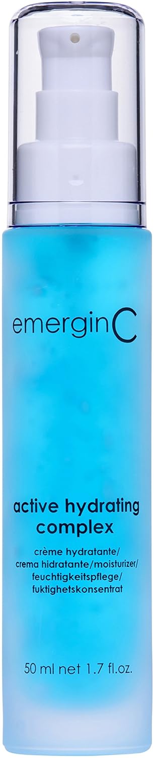 emerginC Active Hydrating Complex - Soothing Oil-Free Mattifying Gel Moisturizer for Oily, Dry + Sensitive Skin (1.6 Ounces, 50 Milliliters)