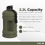 Fuel24 Jug 2.2 Litre Water Bottle - Flex Material, Leakproof, Cap Options view 4