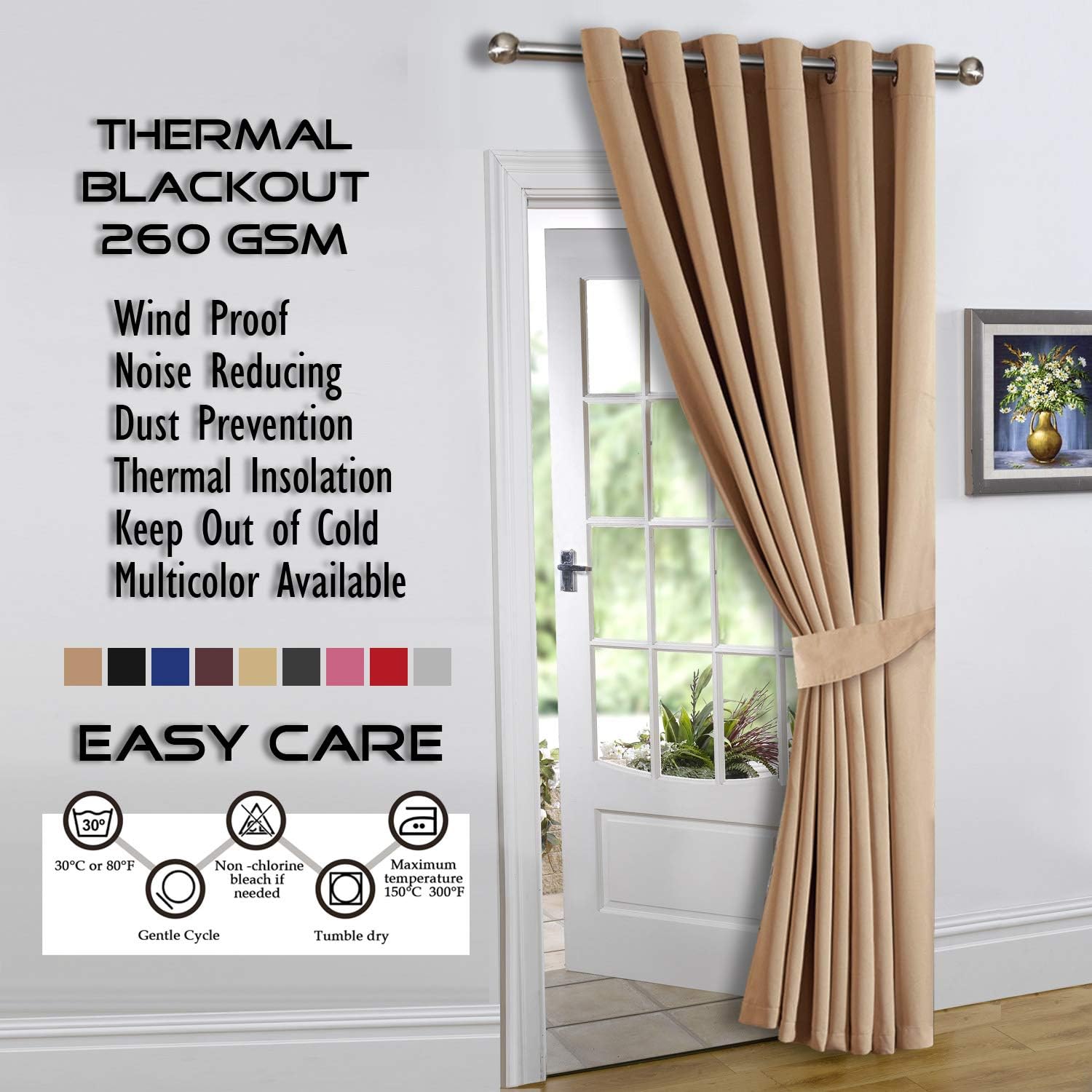 Aspire Homeware Blackout Curtains for Bedroom - Image 5