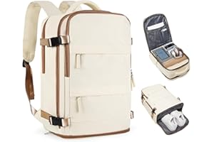 coofay Travel Backpack Carry on Flight Approved Mochila De Viaje Personal Item Travel Bag Backpacks for Travel Backpacks for Men Women Carry on Backpack for Airplanes 18x14x8 Inches Travel Bag