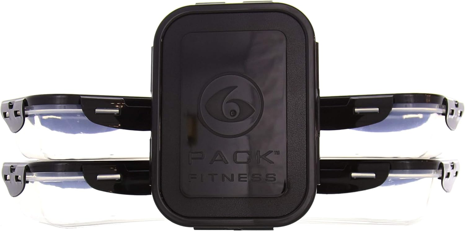 6 Pack Fitness Sure Seal contenedores: Amazon.es: Hogar