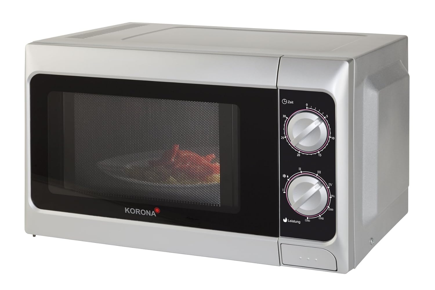 Korona 58050 - Microondas con grill, 800 W, 20 l, color negro y ...