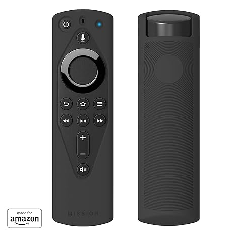 Mission Sleeves für Fire TV Voice Remote, Mitternachtsschwarz