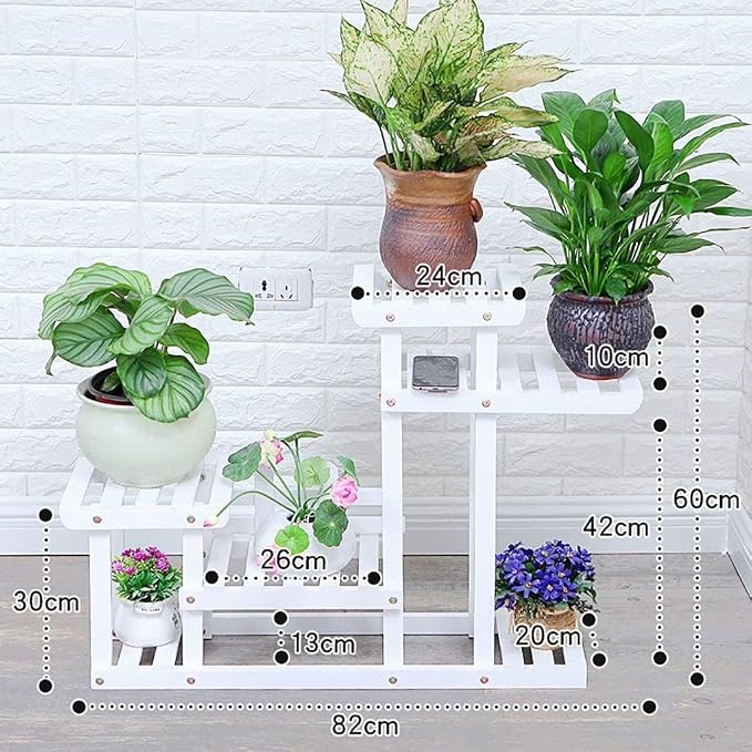Soporte De Flores Madera Maciza Protección contra La Corrosión De ...