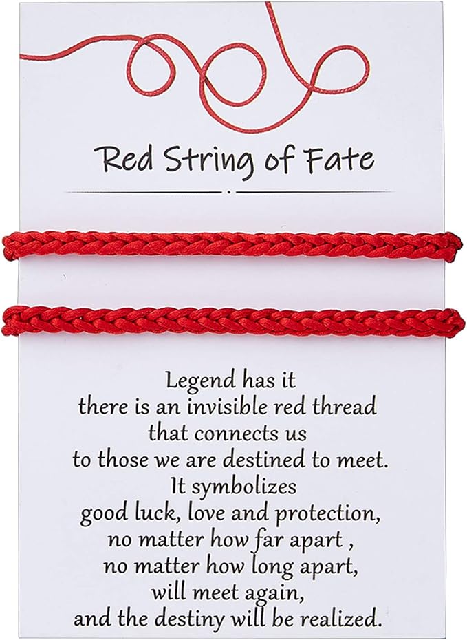 Red String of Fate Good Luck Protection
