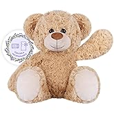 SuzziPals Teddy Bear Stuffed Animals, Microwavable Stuffed Animal Heating Pads for Cramps & Pain Relief, Bear Stress Relief T