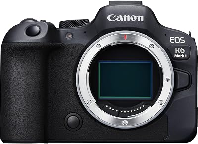 Canon EOS R6 Mark II Full-Frame Mirrorless Camera Body Only 24.2MP 40fps 4K 60p