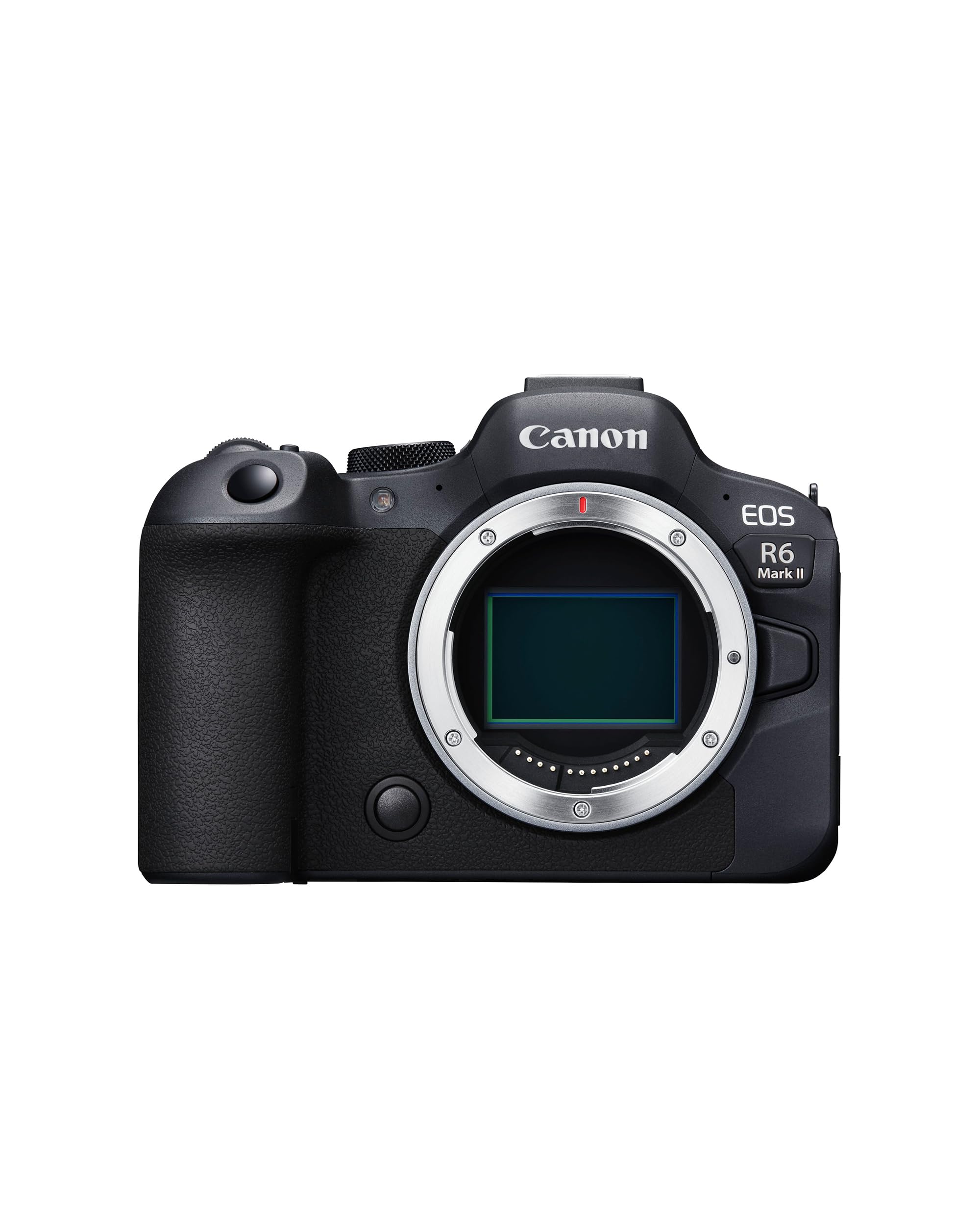 Canon EOS R6 Mark II Full Frame Mirrorless Camera Body Only | 24.2-megapixels, up to 40fps continuous shooting, 4K 60p, up to 8-stops IS and Dual Pixel CMOS Auto Focus II Black