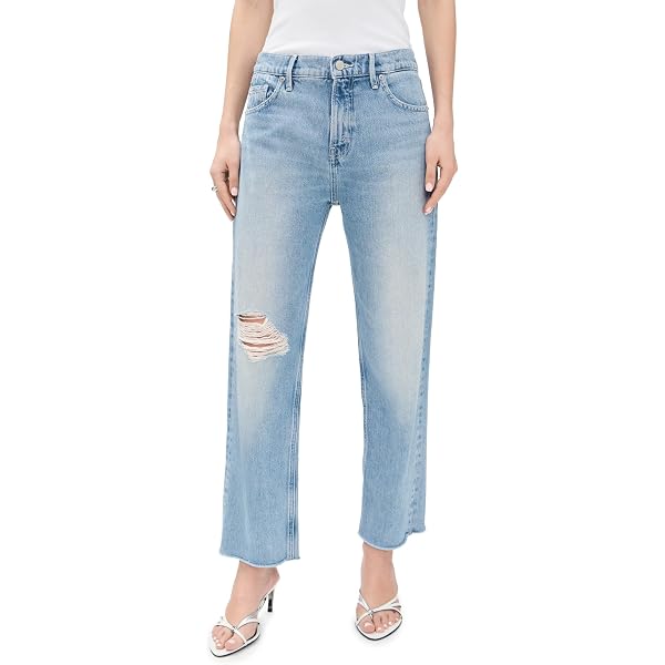 Good American Jeans '90s Loose Modello GNIL999T - Taglia 0/25, Blu, Cucitura 33 Pollici, Vita Bassa