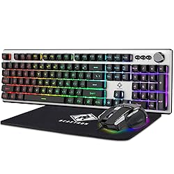 Beastron RGB Backlit Gaming Keyboard with Mouse