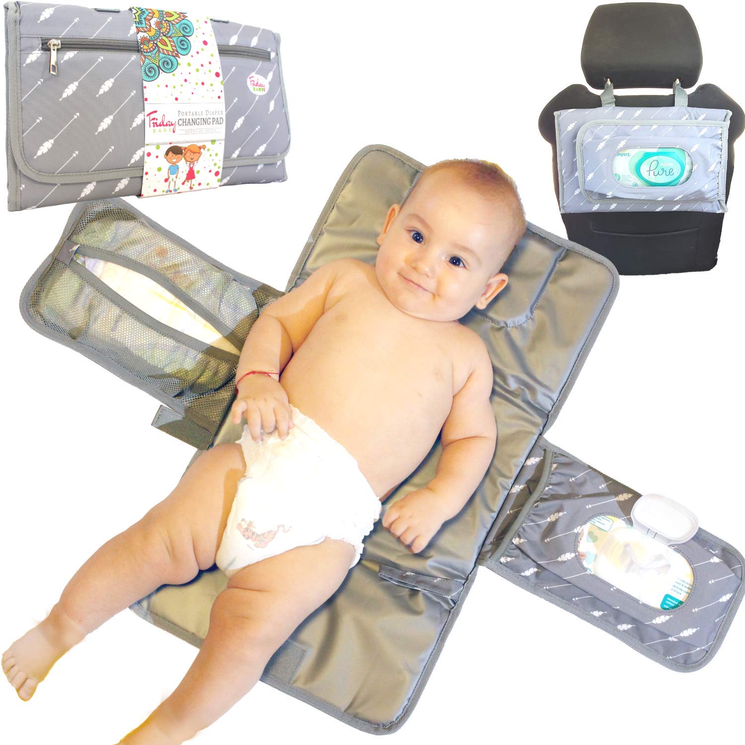 portable diaper changing pad