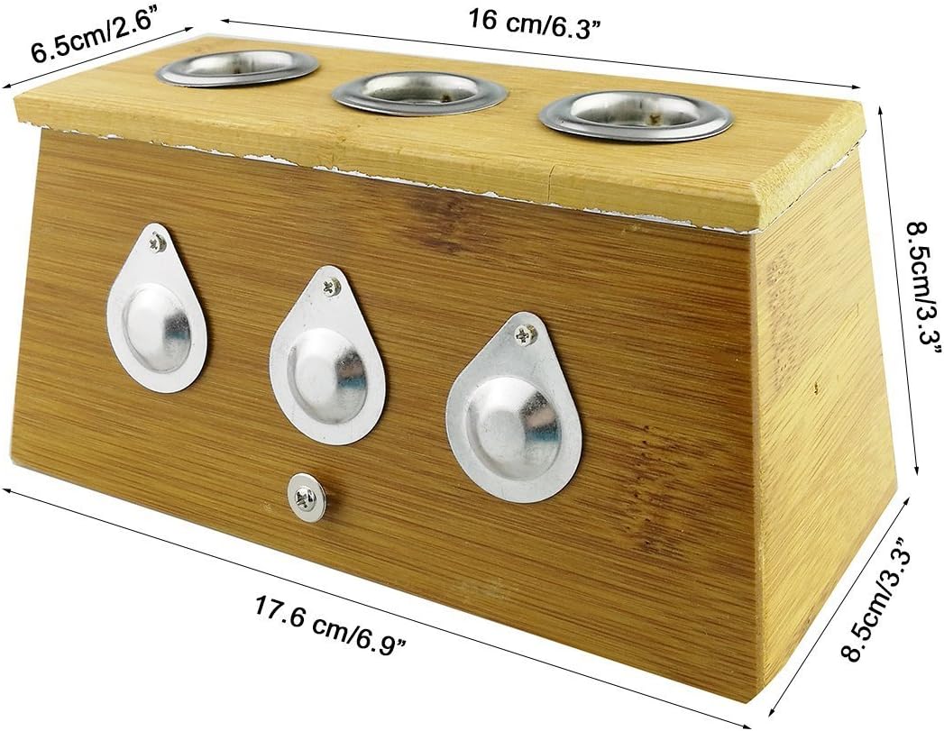 Winterworm Bamboo Healing Box for Moxa Moxibustion Medicine ...