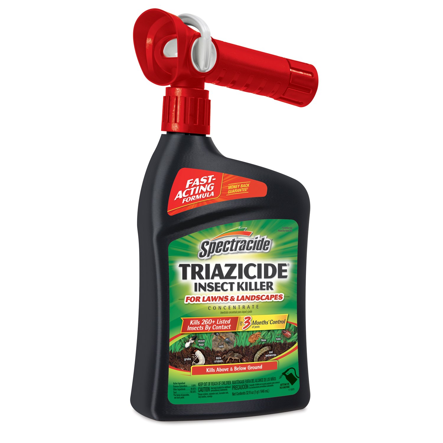 Spectracide Triazicide Insect Killer For Lawns & Landscapes Concentrate