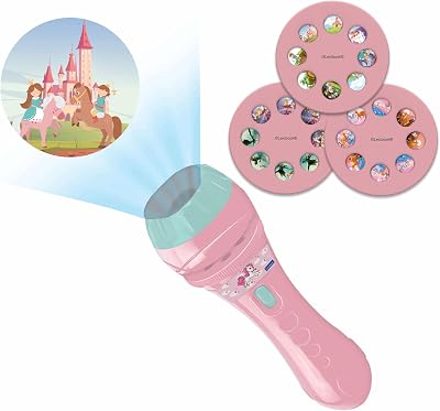 Lexibook Unicorn Stories Projector and Torch LTC050UNI 3 Discs 24 Images