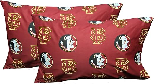 Amazon Com College Covers Florida State Seminoles Pillowcase Pair