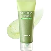 DR.PEPTI Centella Turnover Soft Peeling Gel - Korean Face Exfoliating Scrub with AHA BHA PHA LHA, 6 Peptides - Dead Skin Removal for Dull Rough Skin, 3.38 fl.oz.