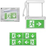 Smartwares NV42 LED Emergency Light 4W Orientation Exit Sign with Backup Battery view 5
