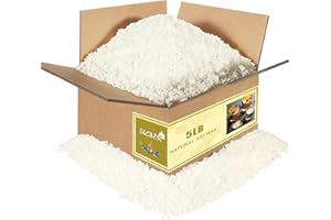 SACATR 5LB Soy Wax for Candle Making, 100% Soy Wax - Natural Candle Wax- No additives and Pure, Premium Quality Candle Wax for Candle Making