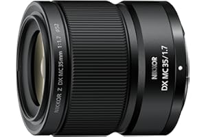 Nikon NIKKOR Z DX MC 35mm f/1.7 | Versatile Macro Lens with Large F1.7 Aperture for APS-C Size/DX Format Z Series mirrorless 