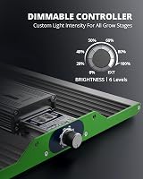 VIPARSPECTRA P1000 Grow Light Full Spectrum LED 100W Dimmable 2x2ft Coverage view 2