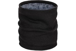 Thermal Neck Warmer for Women & Men, Winter Ski Neck Gaiter with Face Warmer Function, Neck Warmer Scarf