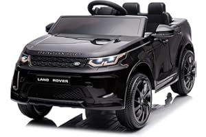 VOLTZ TOYS Licensed Discovery 12V Electric Ride-On Car for Kids with Realistic Design, LED Lights, Remote Control, Horn and M