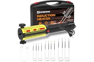 KKSEVENS Induction Heater Bolt 1200W 110V,Induction Bolt Heater Removal Tool Kit with 8 Coils for Rusty Screw Removing