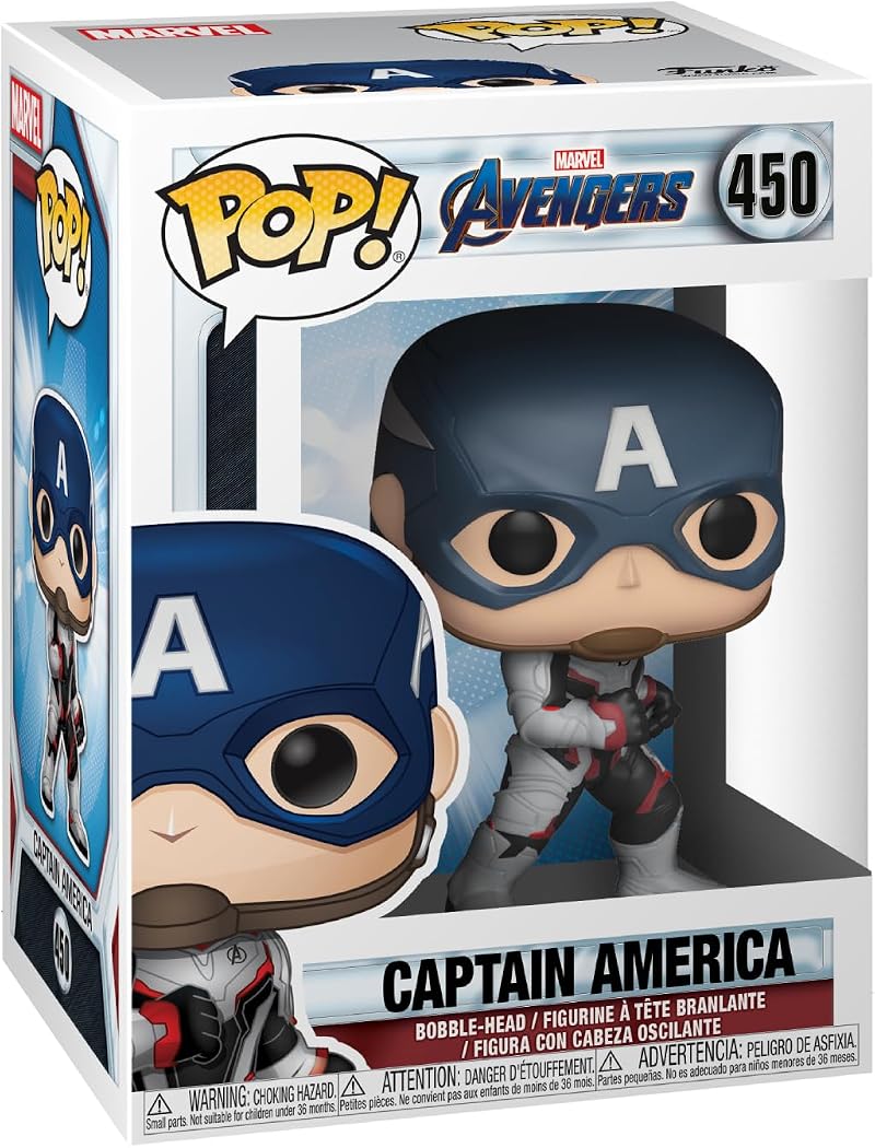 Funko POP Captain America Marvel Avengers Endgame Collectable Vinyl Figure