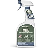 Mite Spray – Natural Killer for Dust, Bird, Spider & Other Mites | Bedding & Furniture-Safe | Treatment for Chickens, Poultry, Dogs, Cats, Reptiles & Other Pets | Indoor & Outdoor (22 oz)