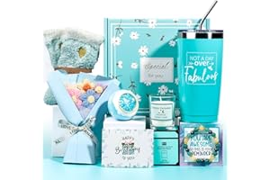 Birthday Gifts for Women, Funny Unique Spa Birthday Gifts Basket Ideas for Her, Best Friend,Coworker, Sister, Mom, Aunt, Gran