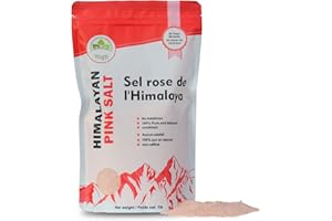Yogti[Canadian Company] Himalayan Pink Salt - 100% Natural and Healthy Gourmet Unrefined Pink Salt from Deep Under The Himala