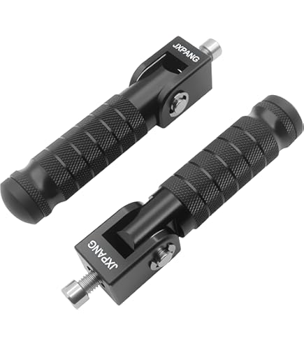 Amazon.com: uxcell 1 Pair 12mm Aluminium Alloy Motorcycle Footrest