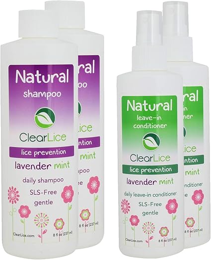 Amazon Com Clearlice Family Size Lice Prevention Kit Repels