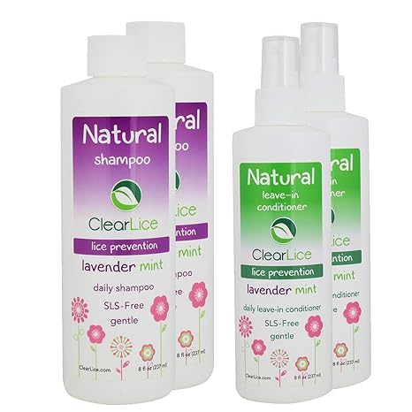 Buy Clearlice Head Lice Repel Shampoo Leave In Conditioner