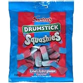 Squashies Drumstick Bubblegum - 120g (Pack of 3)