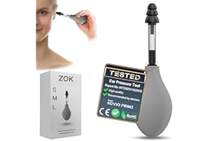 GENERIC Ear Pressure Relief Suction Device - Balance Migraine Products Headache Vertigo Pain Migraines Tension Tool Airplane Ear Popper Original Premium, KOVIO Prime