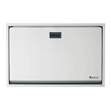 recessed baby changing station