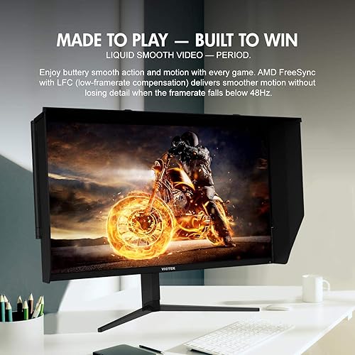 Viotek Monitor 4k 144hz Hdr G Sync Viotek GFI27QXA 27-Inch 4K UHD