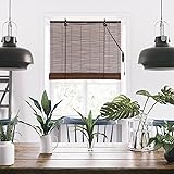 ALIMOO Bamboo Blinds, Bamboo Roll Up Blinds for